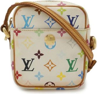 Louis Vuitton Pre-owned Cross Body Bags, female, White, Size: ONE SIZE Pre-owned Vintage Canvas Cross Body Bag
