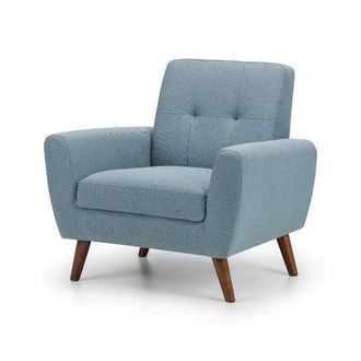Julian Bowen Monza Chair Compact Retro Blue - Julian Bowen | TJ Hughes