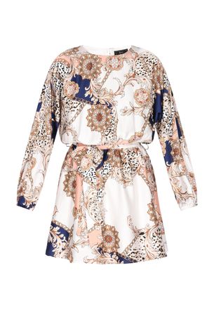 Faina jurk Dames blauw