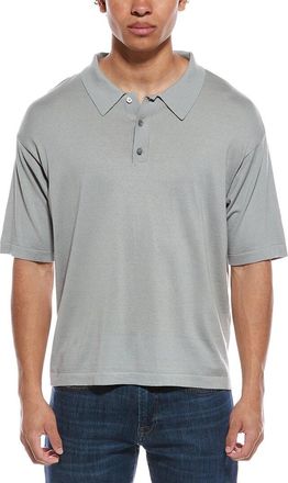 Frame Denim FRAME Silk-Blend Polo Sweater
