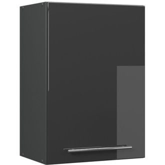 Vicco Pensile da cucina Fame-Line, Antracite lucido, 50 cm, Vicco