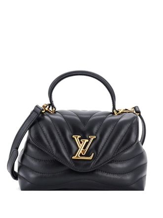 Louis Vuitton New Wave Hold Me Top Handle Bag Quilted Leather satchel - Black
