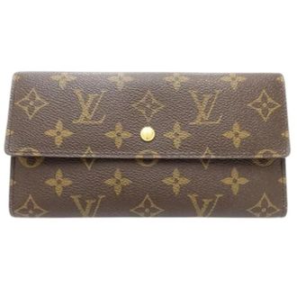 Louis Vuitton Pre-owned Portafoglio lungo (bi-fold) - - Pre-owned - Donna - Marrone - ONE SIZE