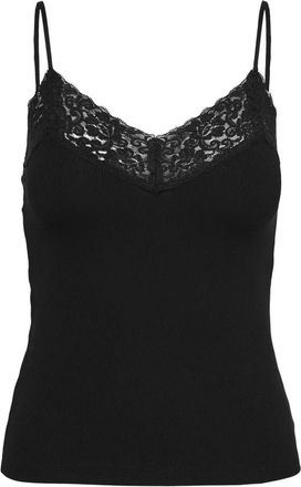 Only Tanktop - Dames - Tops zonder mouwen - Zwart - S - Tops