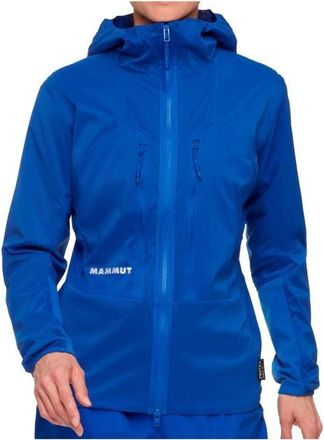 Mammut Eiger Nordwand Insulation Flex Air Hooded Kunstfaserjacke für Damen | blau