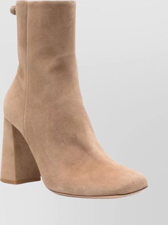 Fabiana Filippi ankle boots with block heel and detail