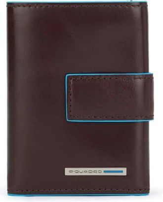 Piquadro Accessoires, Heren, Bruin, ONE Size, Pocket trifold mens wallet with money pocket