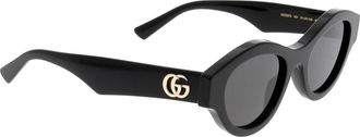 Gucci Zonnebril - unisex - Accessoires - Zwart - Maat: ONE Size