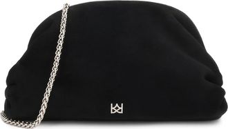 Kazar Glow Pouch Bag - Dames - Clutches - Zwart - ONE Size - Su&egrave;de - Tassen