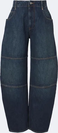 Loewe Faded barrel-leg jeans