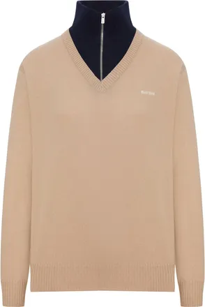 Miu Miu CASHMERE HIGH NECK SWEATER - Miu Miu - Woman