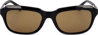 Linda Farrow DRIES VAN NOTEN DVN90 C5 Mens Sunglasses Black Size 54