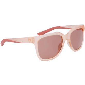 Nike Dameszonnebril in groot schildpadmotief (Blush/Zand)