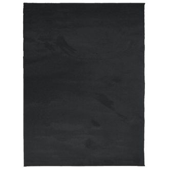 Berkfield Home Rug OVIEDO Short Pile Black 240x340 cm | Size: Medium