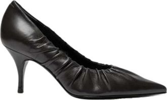 Guglielmo Rotta Allegra Nappa - Dames - Pumps - Zwart - 35 EU - Leer - Schoenen