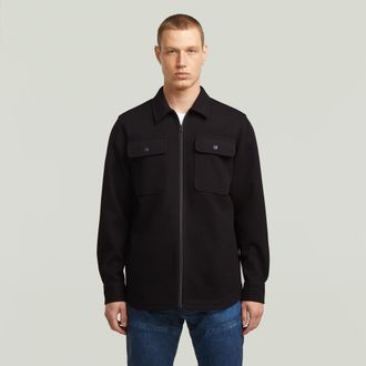 G-Star GPO Zip Overshirt - Zwart - Heren