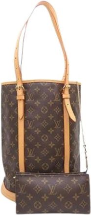 Louis Vuitton Pre-owned Bucket Bags, female, Brown, Size: ONE SIZE Pre-owned Bucket GM