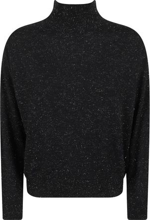PESERICO Coltruien - Dames - Coltruien - Zwart - XL - Truien & Vesten