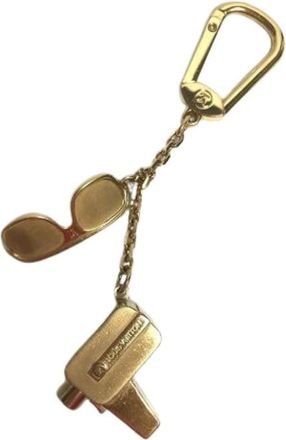 Louis Vuitton Pre-owned Accessories, male, Yellow, Size: ONE SIZE Pre-owned Metal key-holders