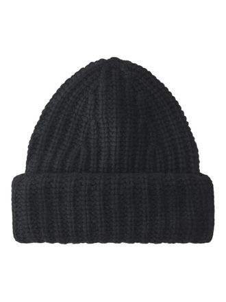 Lisa Yang Beatris beanie hat - women - Cashmere - S/M - Black