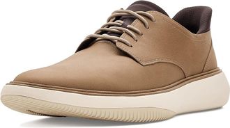 Cole Haan Grand Phaze Plain Toe Quick-on Mens Shoes Dark Latte Nubuck/Natural : 11.5 D - Medium, Leather
