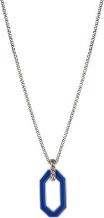 Degs & Sal Mens Ovale Pendant Necklace in Royal Blue at Nordstrom
