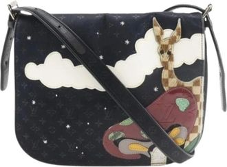 Louis Vuitton Pre-owned Cross Body Bags, female, Black, Size: ONE SIZE Pre-owned Vintage Shoulder Bag