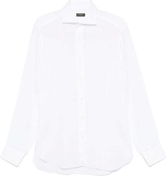 Barba Heren, Overhemden, Wit, Maat: XL