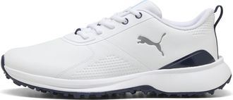 Puma Scarpe da golf Fusion Grip 6 Evo da uomo, Scarpe, Bianco, 48.5