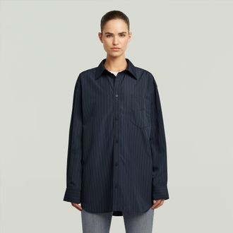 G-Star Oversized Long Overhemd - Meerkleurig - Dames