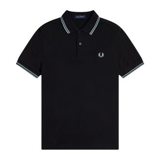 Fred Perry Heren, Tops, Zwart, Maat: XL Katoen