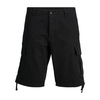 Jack & Jones Katoenen Bermuda Shorts Collectie voor Mannen - Heren - Korte Broeken - Zwart - XS - Katoen - Korte Broeken