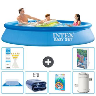 Intex Piscina Easy Set Redonda - 305x61 Cm - 7-piezas S123