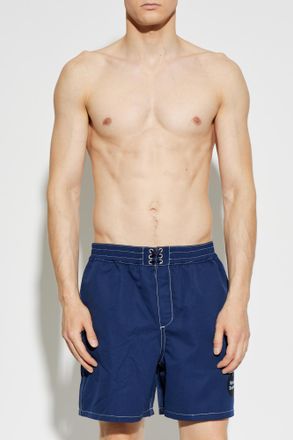 Kenzo Swim Shorts, Mens, Navy Blue