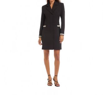 Karen Kane Cocktail Blazer Dress In Black