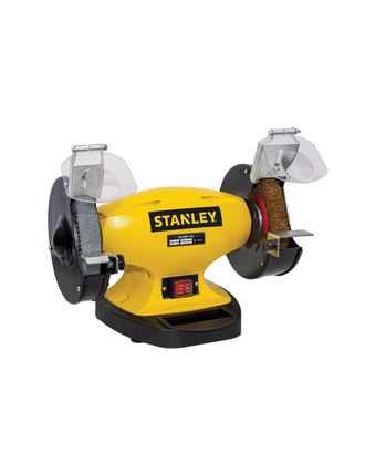 Stanley Amoladora De Banco Stanley Sxgbp150e 2 En 1 Con Cepillo Para Piedra