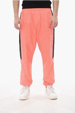 Givenchy Nylon Joggers NEON with Contrast Side Stripes size 44
