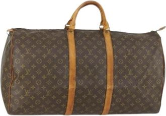 Louis Vuitton Pre-owned Weekend Bags, female, Brown, Size: ONE SIZE Pre-owned Weekend Bag