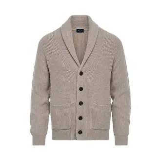 Drumohr Heren, Truien, Beige, Maat: L Wol