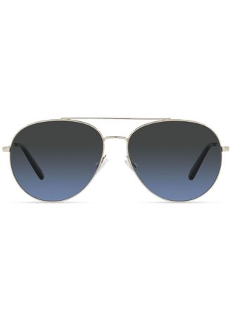 Oliver Peoples Occhiali da sole con montatura stile pilota Airdale - Oro