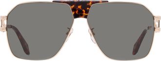 Just Cavalli Grey Navigator Unisex Sunglasses SJC094 0300 61