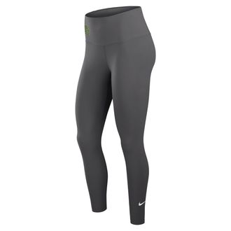 Nike Womens One (Baylor) Dri-FIT High-Rise Leggings in Brown | IM0031-254