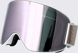 Gucci Maschera da sci in acetato con logo inciso e cinturino regolabile