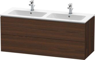 Duravit Duravit - L-cube Mueble De Pared, 2 Cajones, Ancho: 1290mm, Para Me