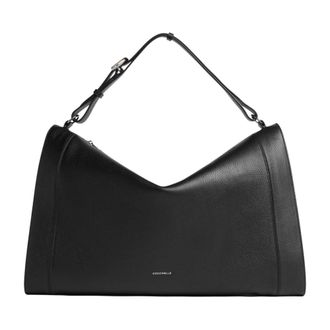 Coccinelle Elinor Schoudertas - Dames - Schoudertassen - Zwart - ONE Size - Leer - Tassen