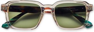 Etnia Barcelona Tamariu Sun Polarized CL Mens Sunglasses Brown Size 52