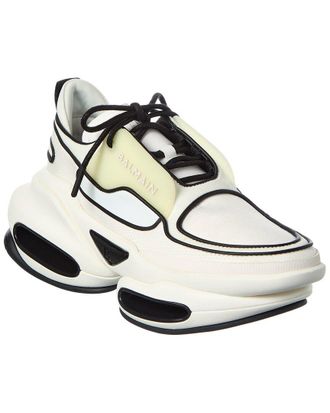 Balmain Bold Low Top Leather Sneaker