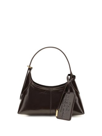 Marc Jacobs Small Belted Sack Calfskin Leather Shoulder Bag - Brown