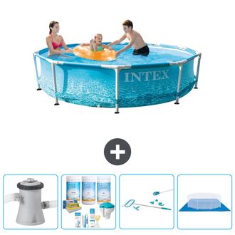 Intex Piscina Con Estructura Redonda - 305x76 Cm - 7-piezas S20978