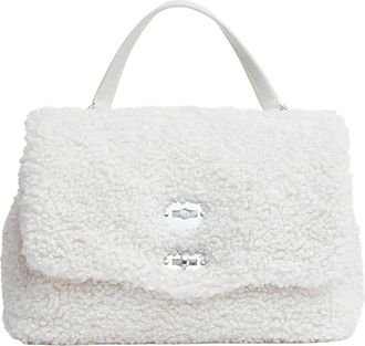 Zanellato Postina Small Dolly - Dames - Handtassen - Wit - ONE Size - Leer - Tassen